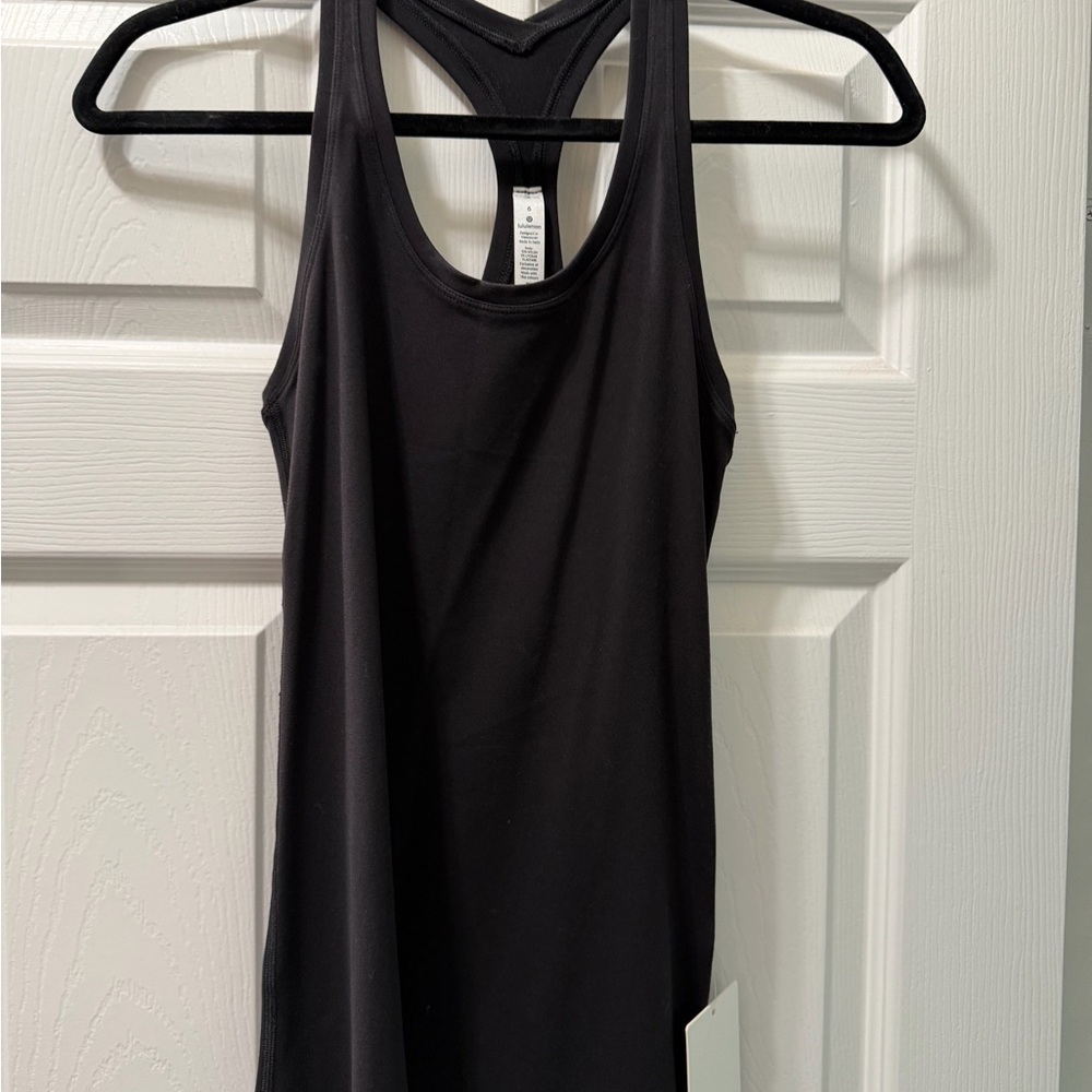 lululemon athletica Black Racerback Performance Tank